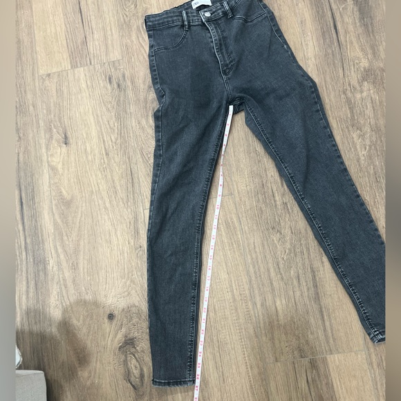 Zara Anthracite Grey Elastic Jeggings - Picture 9 of 10